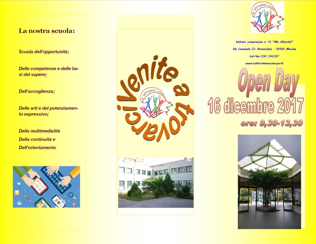 brochure open day